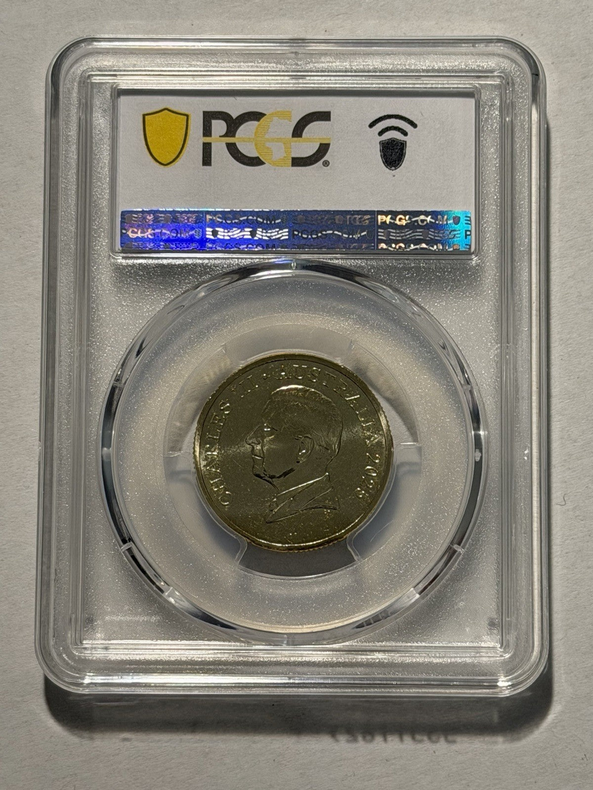 Australia 2025 $1 One Dollar Bluey Christmas PCGS Graded MS66 Coloured Coin