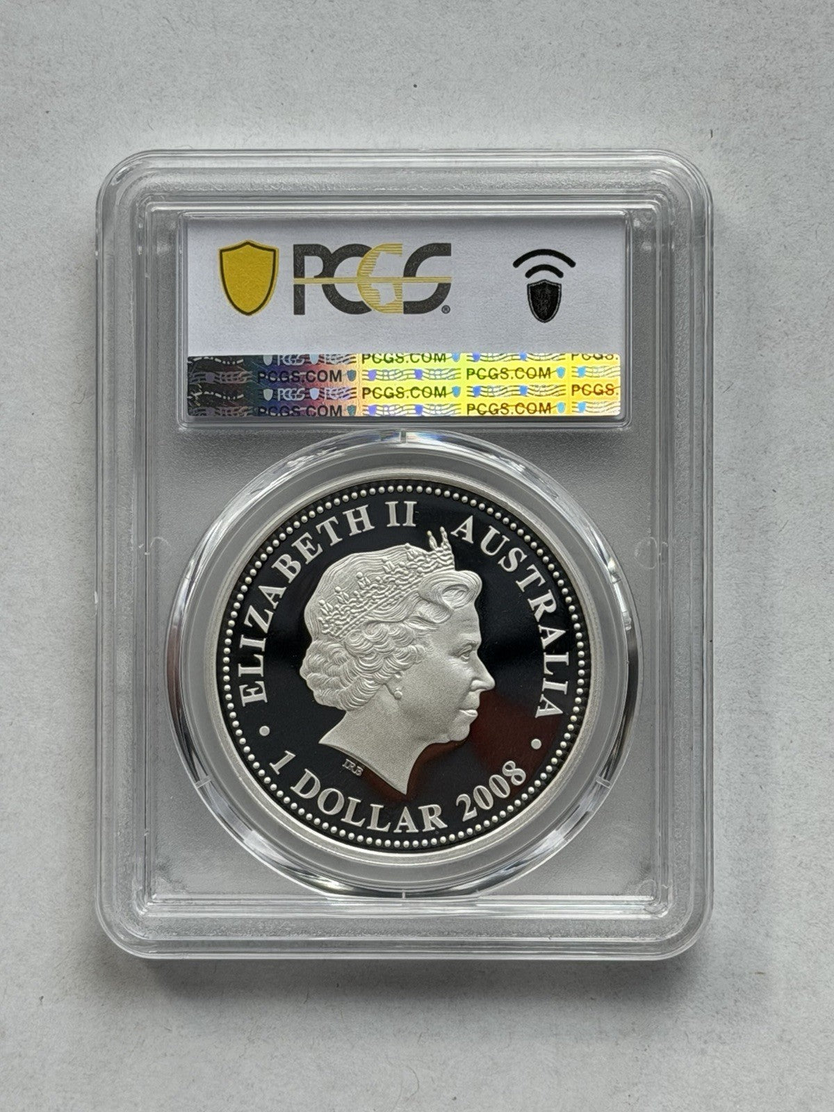 Australia 2008 Year of the Rat 1oz Proof Lunar Series I PCGS PR69DCAM