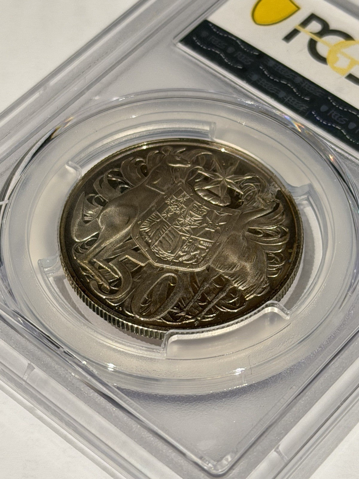 Australia 1966 50c Fifty Cents Silver Proof PCGS Graded PR68DCAM FDC