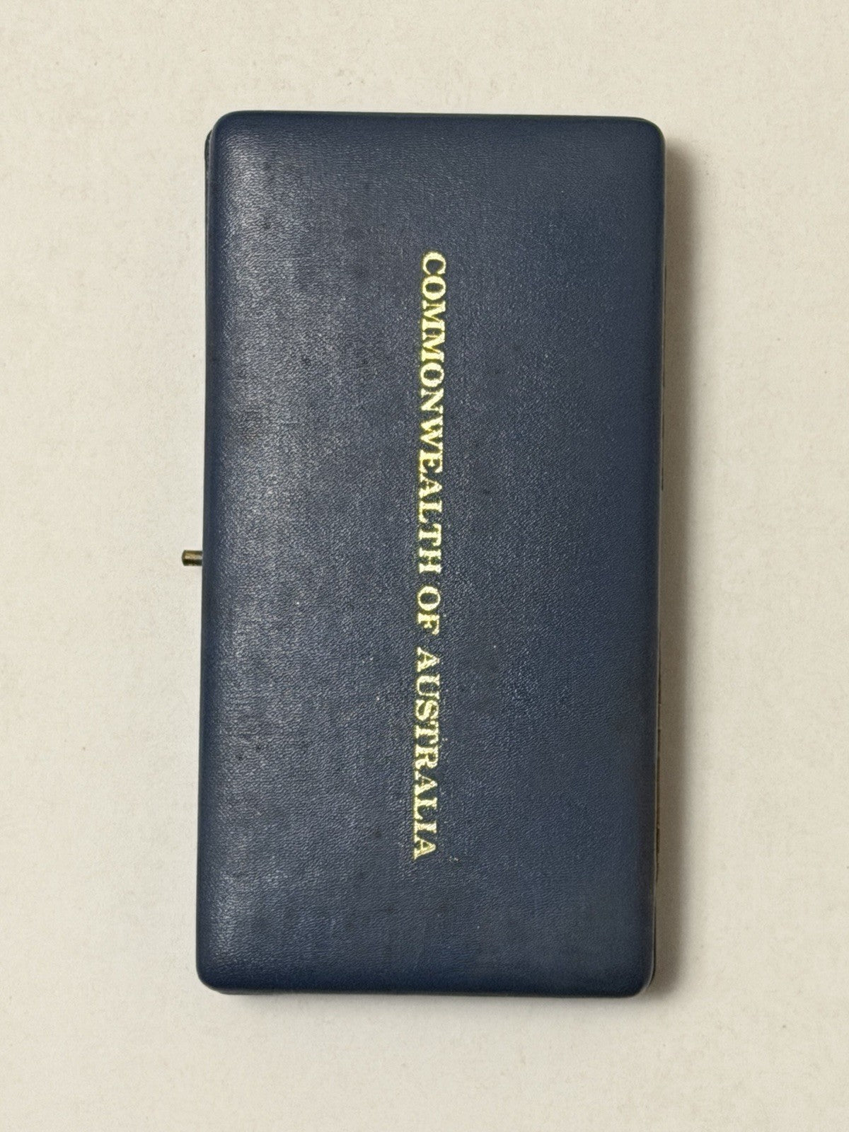 Australia 1966 Round Fifty Cents 50c Proof Set In Blue Case First Year Issue