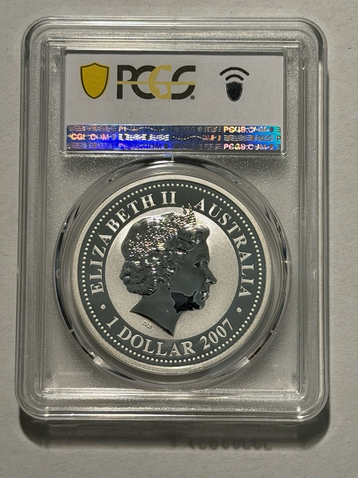 Australia 2007 2009 Year of the Ox 1oz BU Lunar Series I PCGS MS69