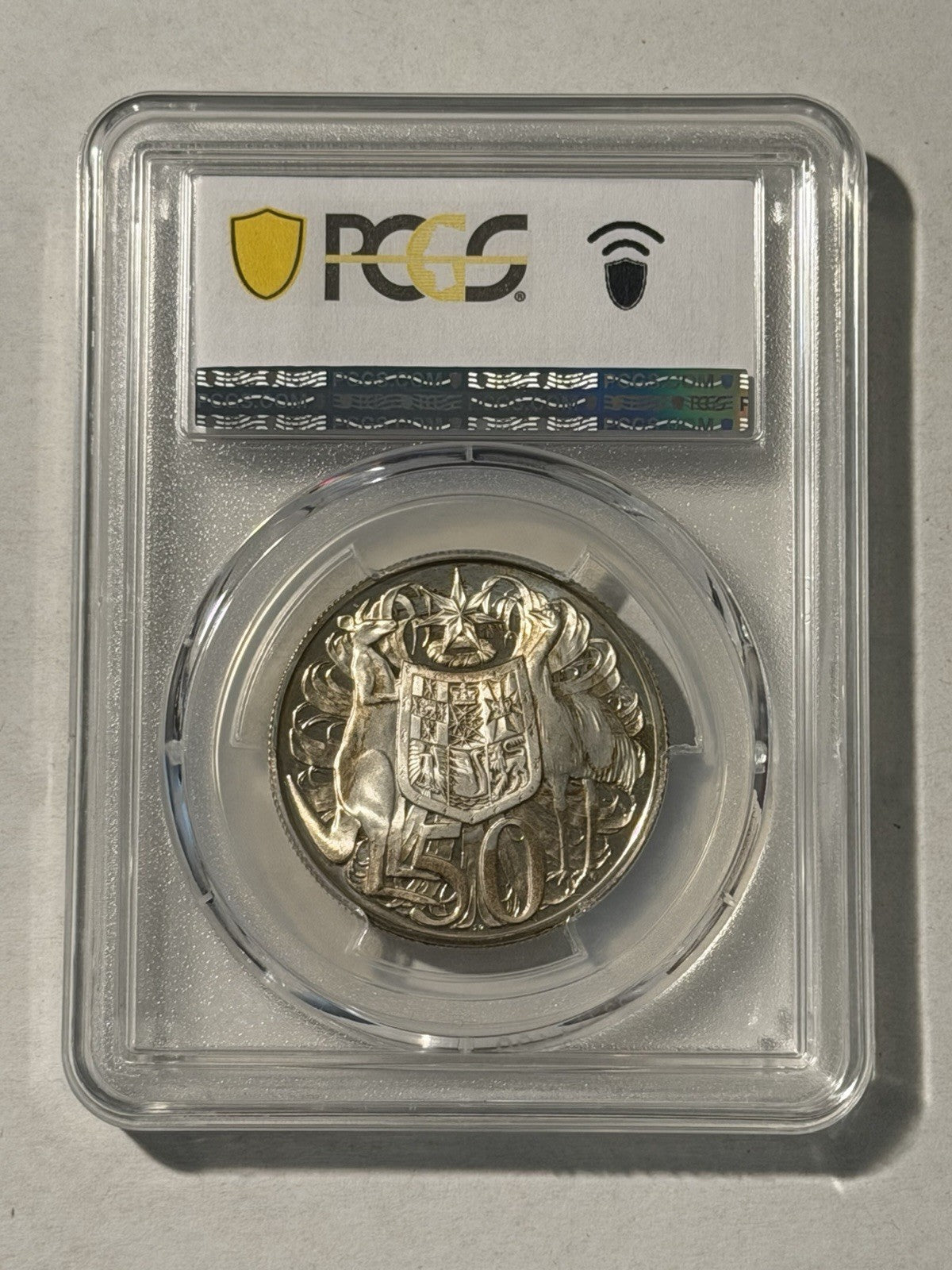 Australia 1966 50c Fifty Cents Silver Proof PCGS Graded PR67DCAM FDC