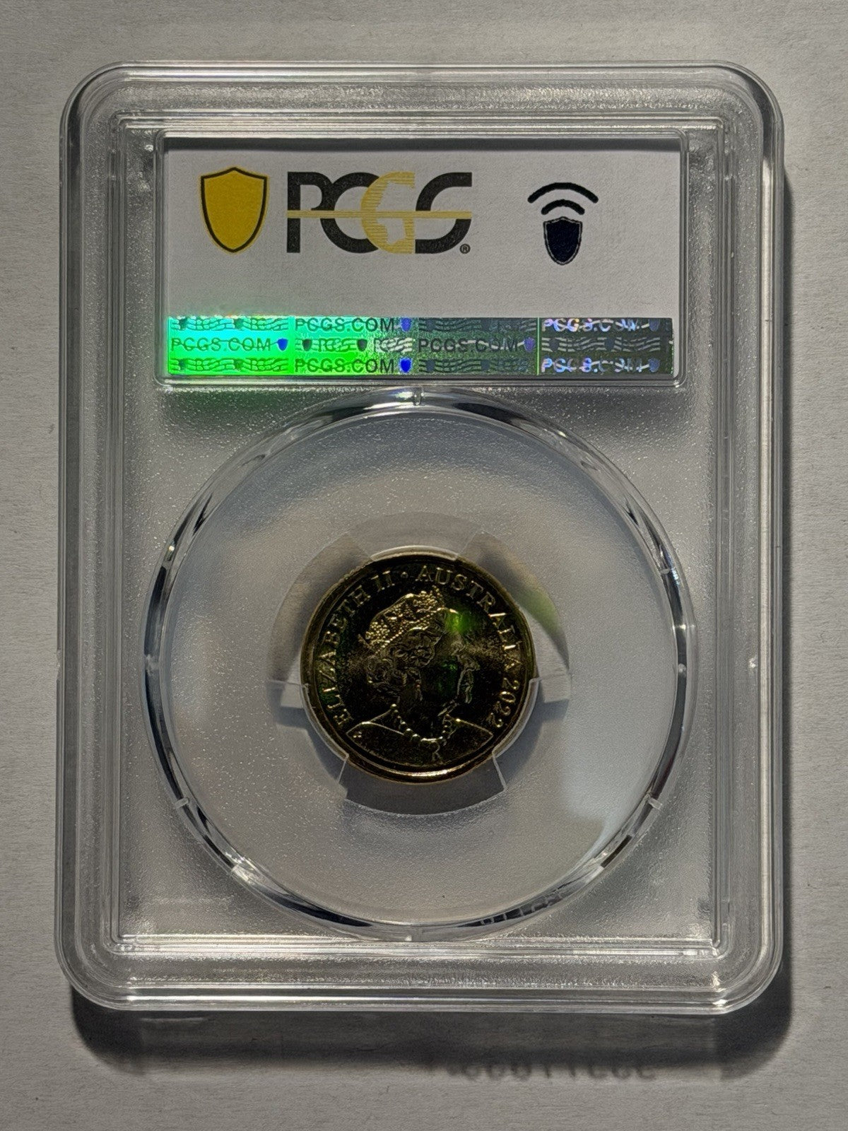 Australia 2022 $2 Two Dollars C Mint Mark Honey Bee PCGS Graded MS68 Coin