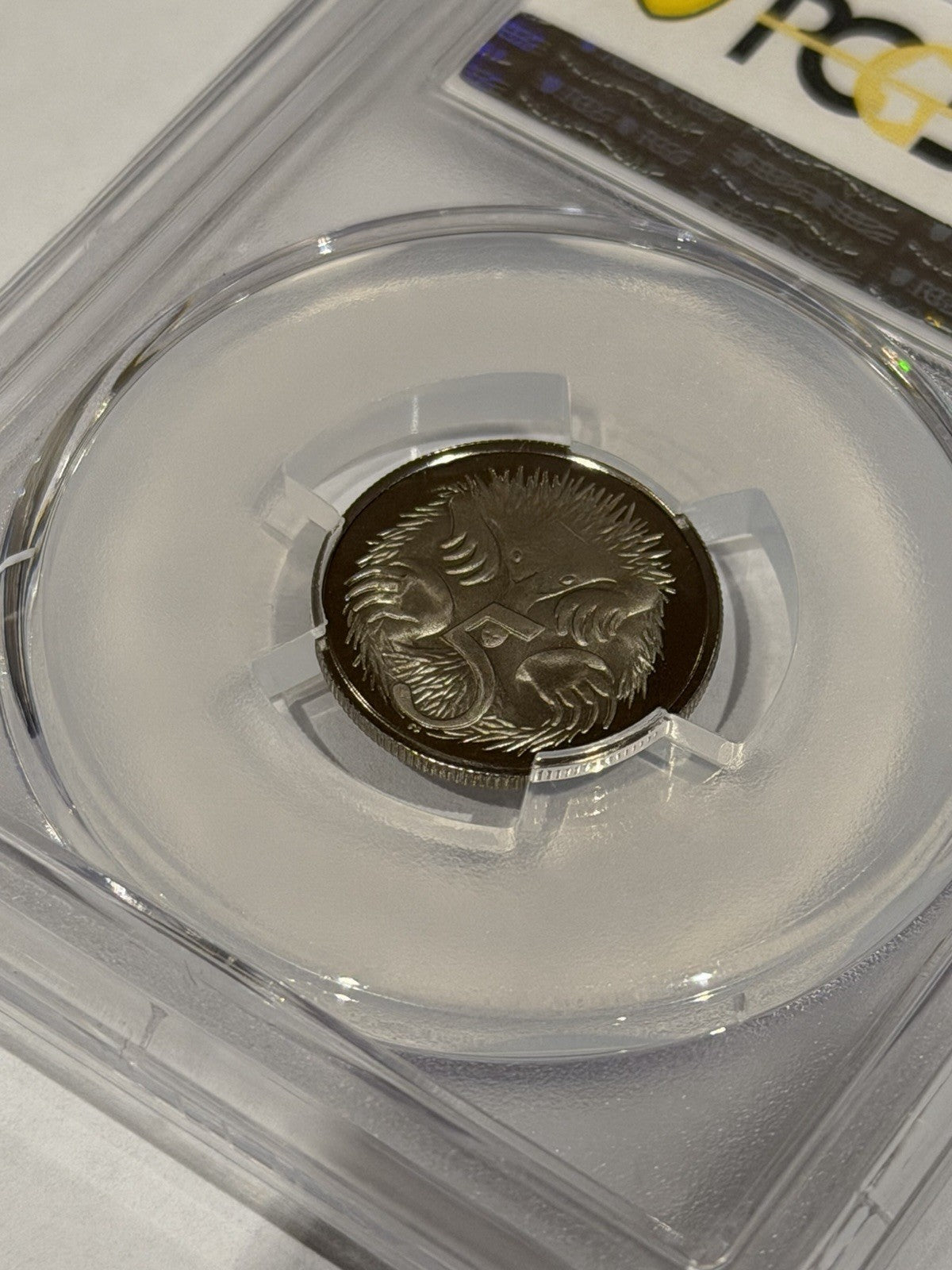 Australia 1966 5c Five Cents PCGS Graded PR69DCAM Proof Coin