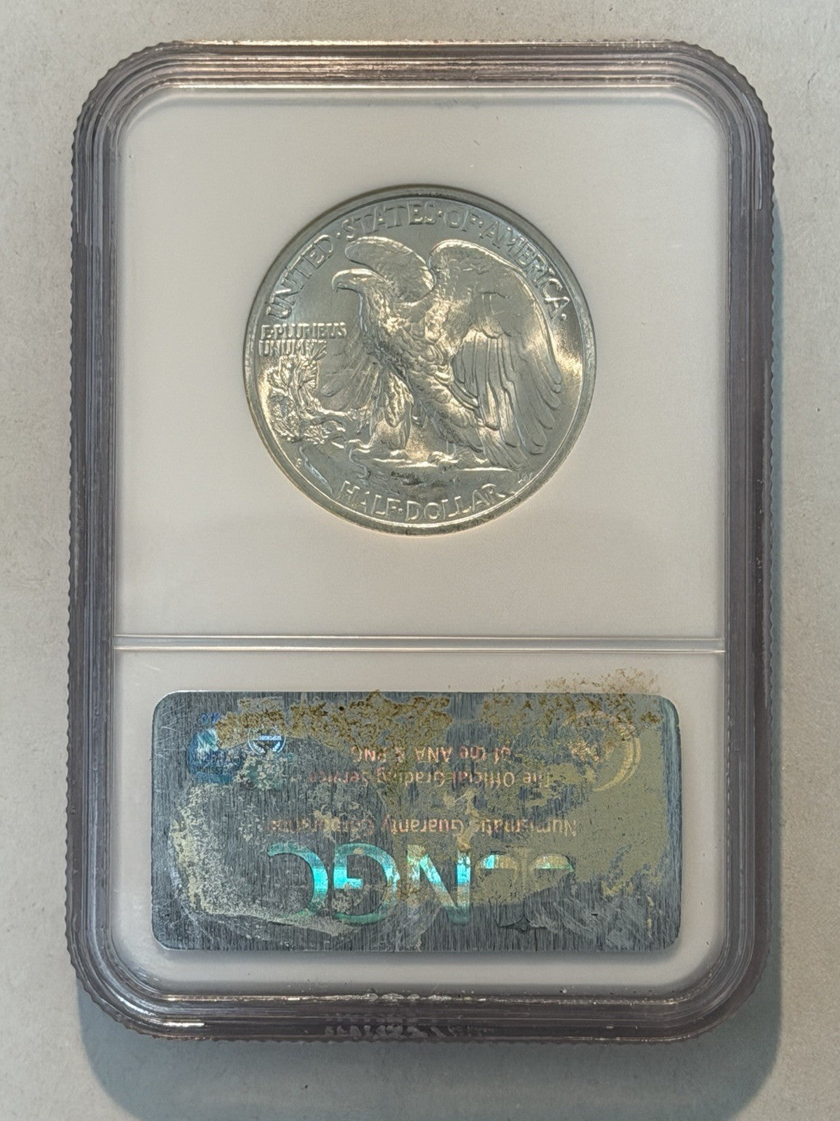 United States USA 1946S Walking Liberty Half Dollar 50c NGC Graded MS66 GEM Coin