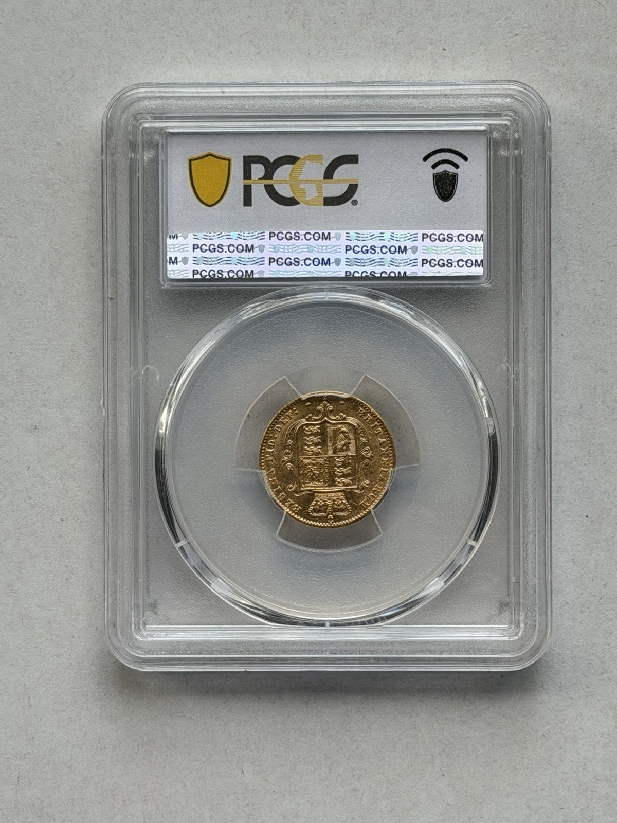 Australia 1872s Sydney Half Sovereign PCGS Graded AU58 Gold Coin Key date
