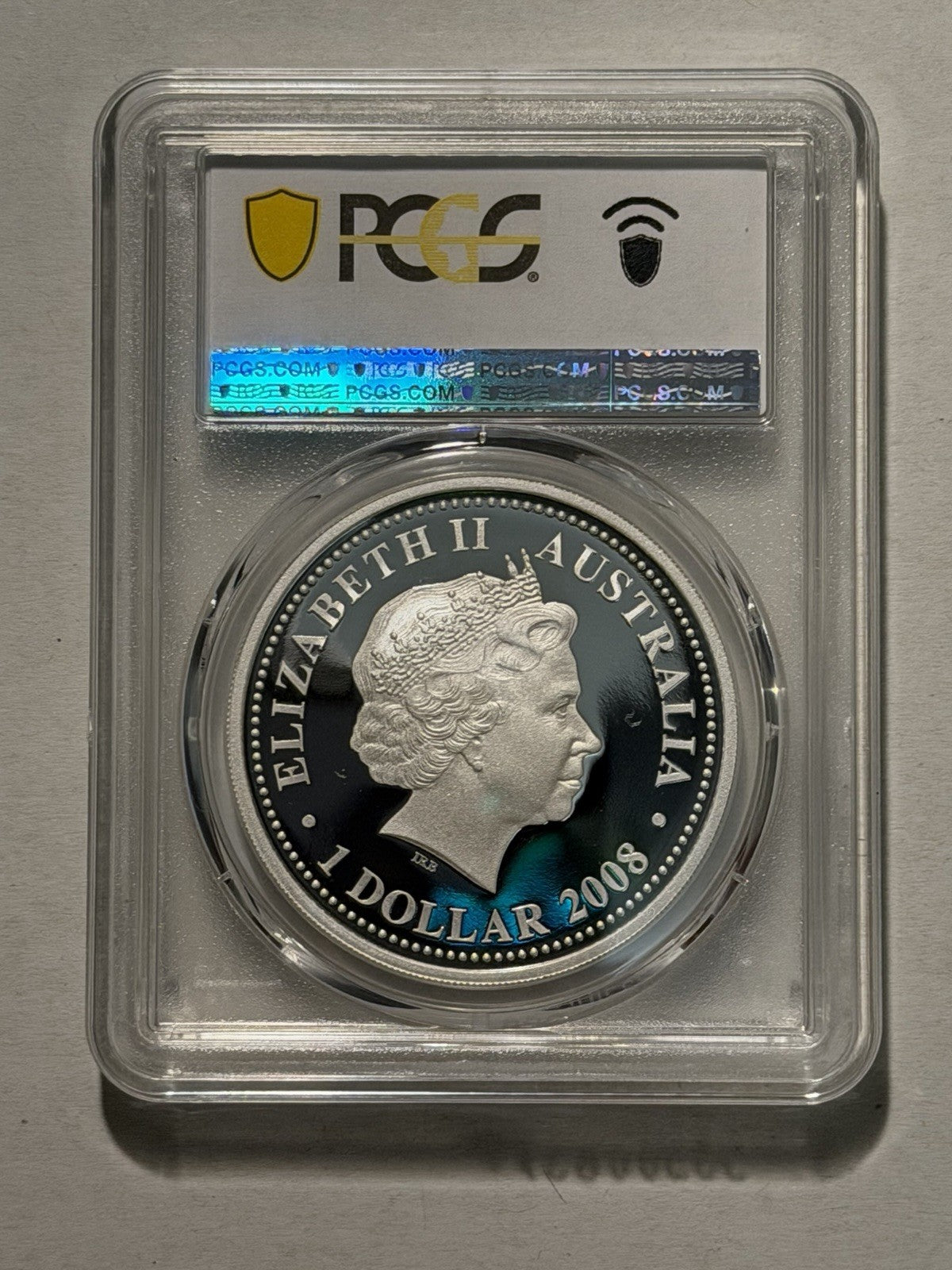 Australia 2008 Year of the Mouse 1oz Proof Lunar Series I PCGS PR70DCAM