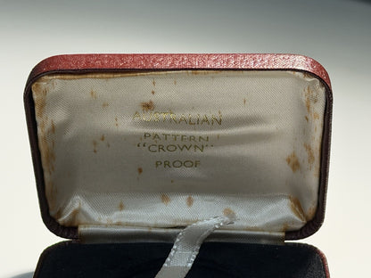 Australia 1967 Proof Pattern Swan Dollar Case Only (No Coin)
