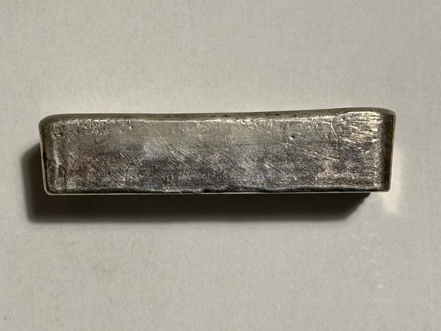 Australia Vintage 1kg 9998 Fine Silver Harrington Bullion Bar w/ Pour Lines