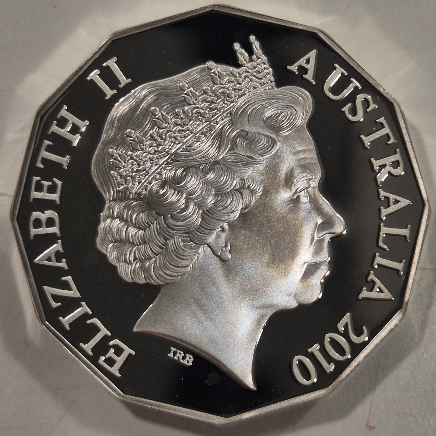 Australia 2010 Fifty Cents 50c Ex Fine Silver Proof Coin Set