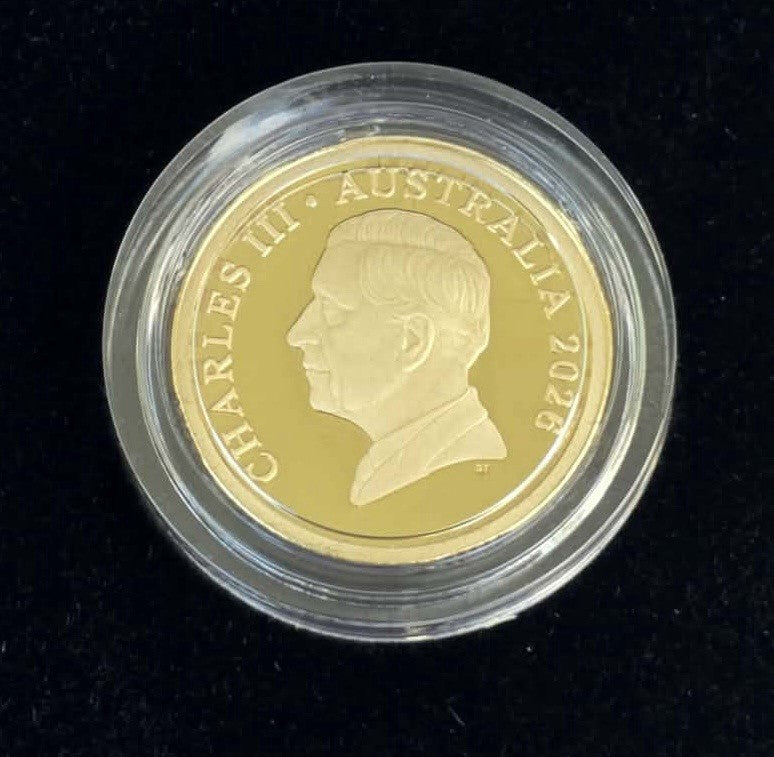 Australia 2026 $2 Two Dollar Bucks Bluey AlBr Coloured Proof Coin