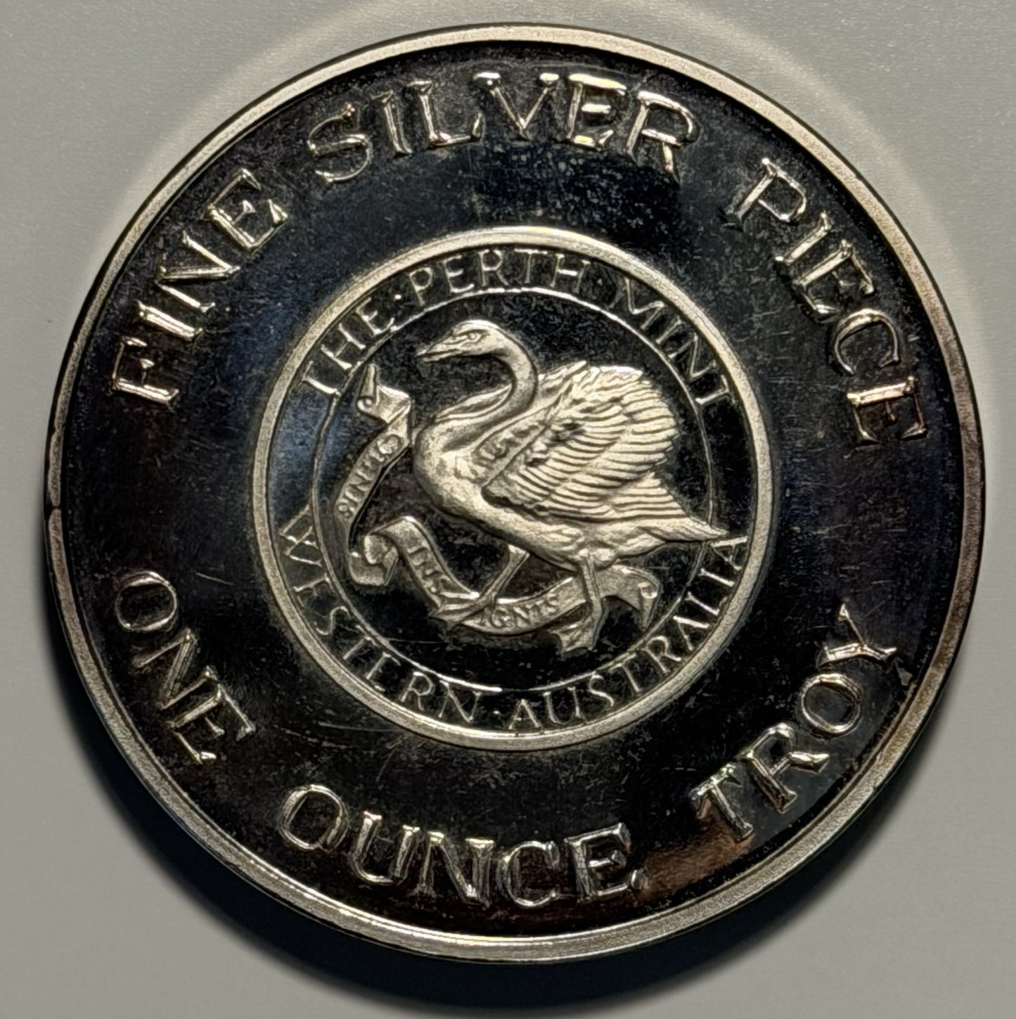 Australia 1899-1989 90th Anni. of Perth Mint 1oz 999 Silver Vintage Medallion