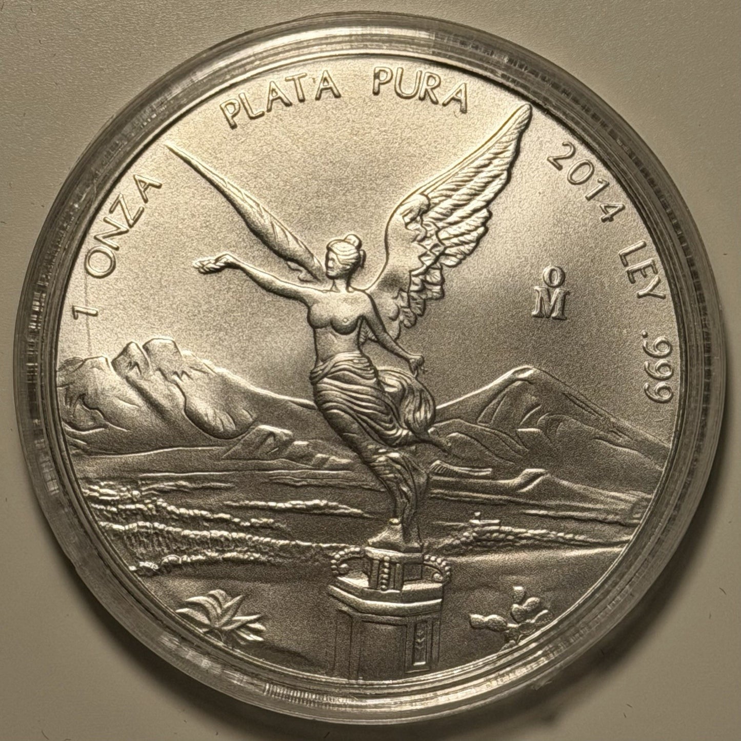 Mexico 2014 Libertad 1oz Onza Ley 999 Silver Plata Pura Coin
