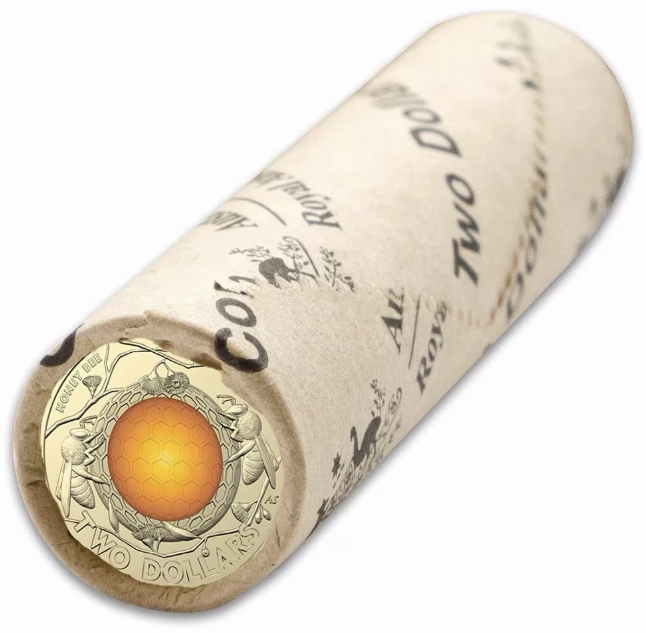 Australia 2022 $2 Two Dollars Honey Bee HT Heads/Tails RAM Roll