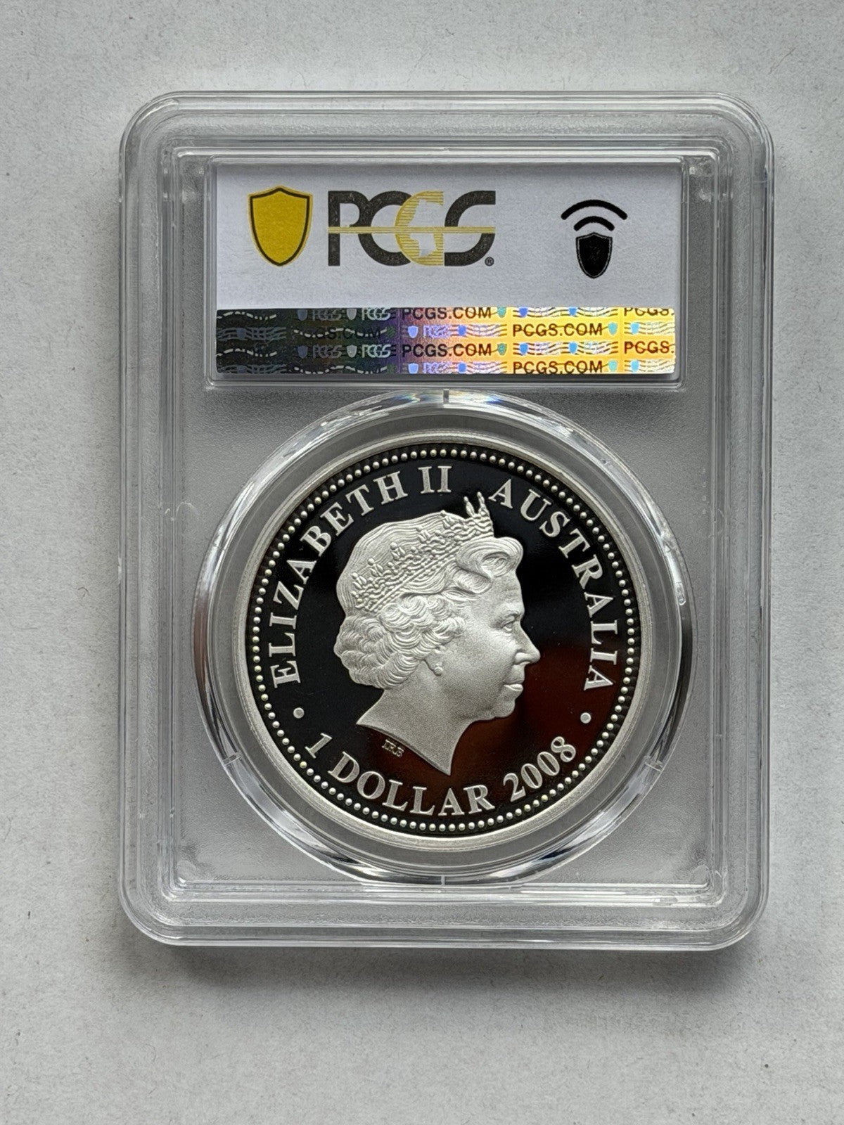 Australia 2008 2010 Year of the Tiger 1oz Proof  Lunar Series I PCGS PR69DCAM