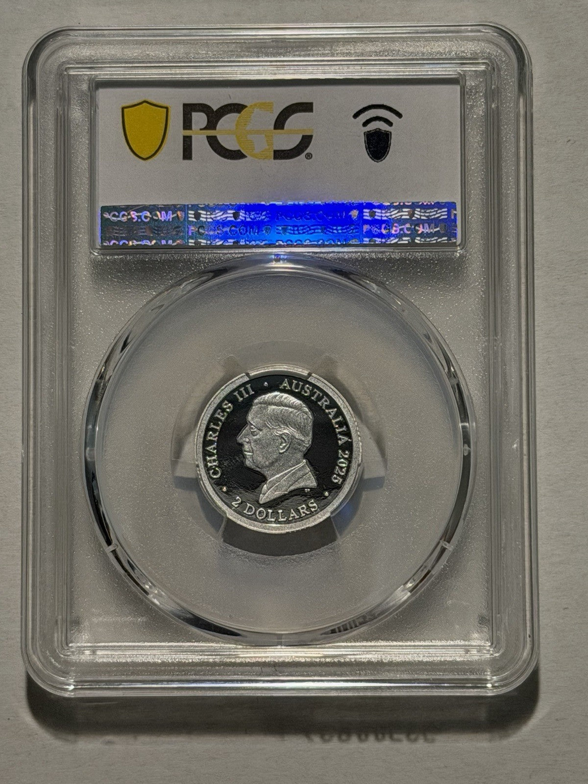 Australia 2025 $2 C Mint Mark Remembering WWII PCGS Graded PR70DCAM Silver Proof