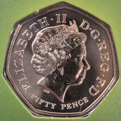2011 Royal Mint UK GB World Wildlife Fund WWF BU 50p Pence Coin