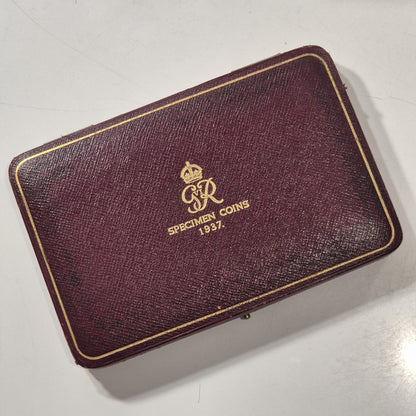 1937 UK Specimen Proof 15 Coin Set George VI Coronation Royal Mint Official