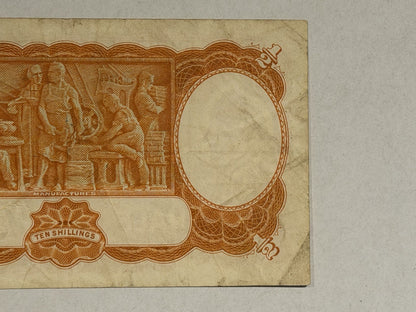 Commonwealth Australia 1939 10/- Ten Shillings Sheehan/Mcfarlane Banknote VF