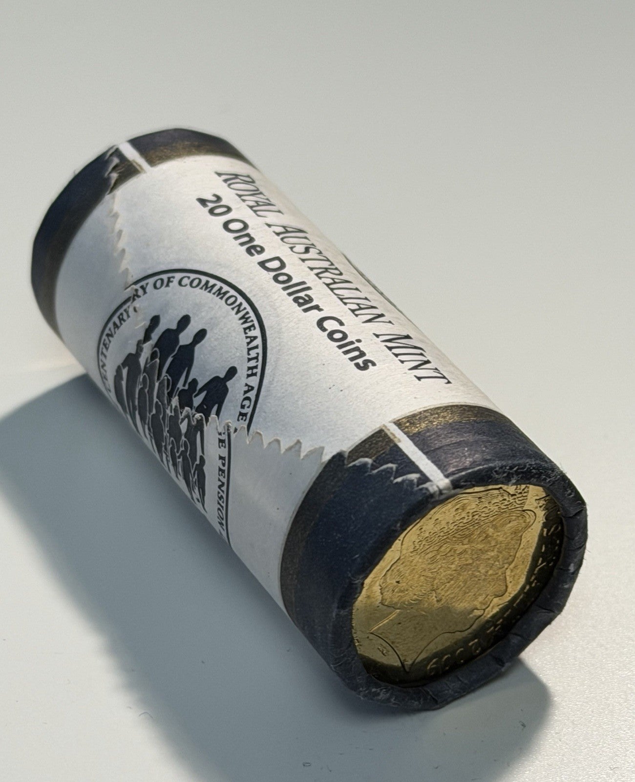 Australia 2009 $1 One Dollar Age Pension RAM Roll Heads/Heads HH 20x Coins