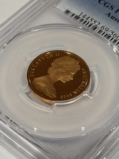 Australia 1966 2c Two Cents PCGS Graded PR69DCAM Proof Coin