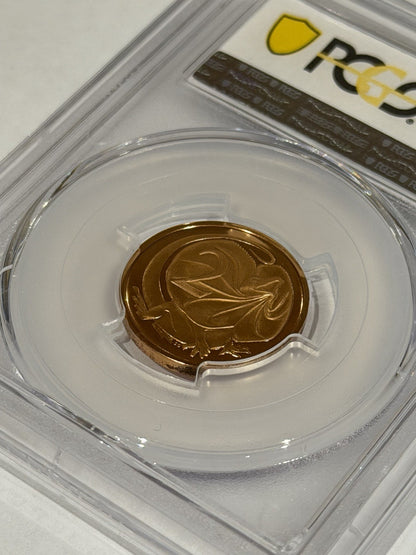 Australia 1966 2c Two Cents PCGS Graded PR68DCAM Proof Coin