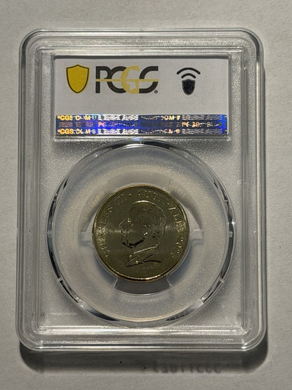Australia 2025 $1 One Dollar Bluey Christmas PCGS Graded MS67 Coloured Coin