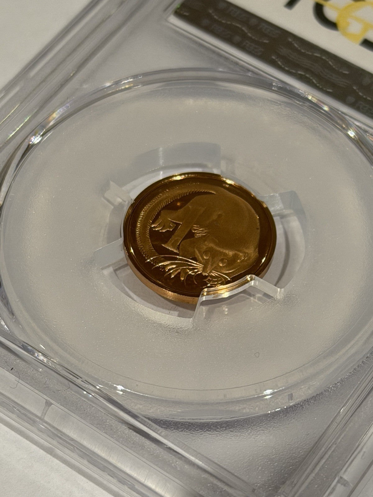 Australia 1966 1c One Cent PCGS Graded PR68DCAM Proof Coin