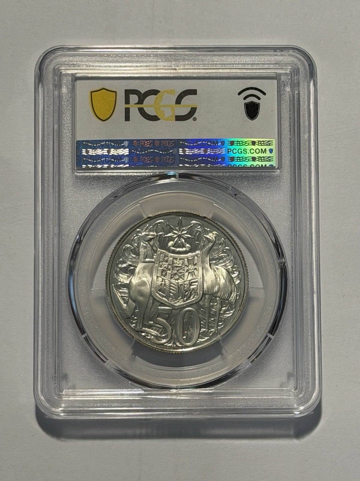 Australia 1966 50c Fifty Cents Silver Proof PCGS Graded PR67DCAM FDC
