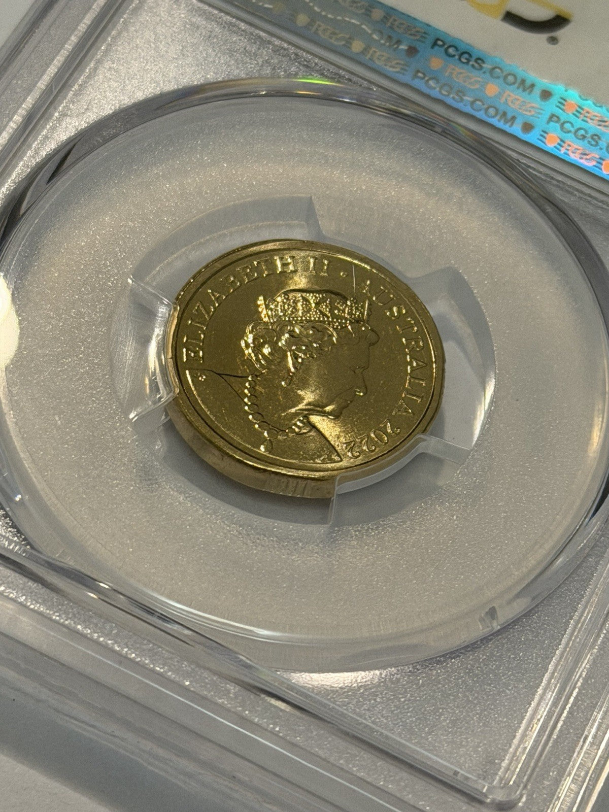 Australia 2022 $2 C Mint Mark Red Remembrance Poppy PCGS Graded MS67 UNC Coin