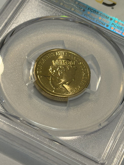 Australia 2022 $2 C Mint Mark Red Remembrance Poppy PCGS Graded MS67 UNC Coin