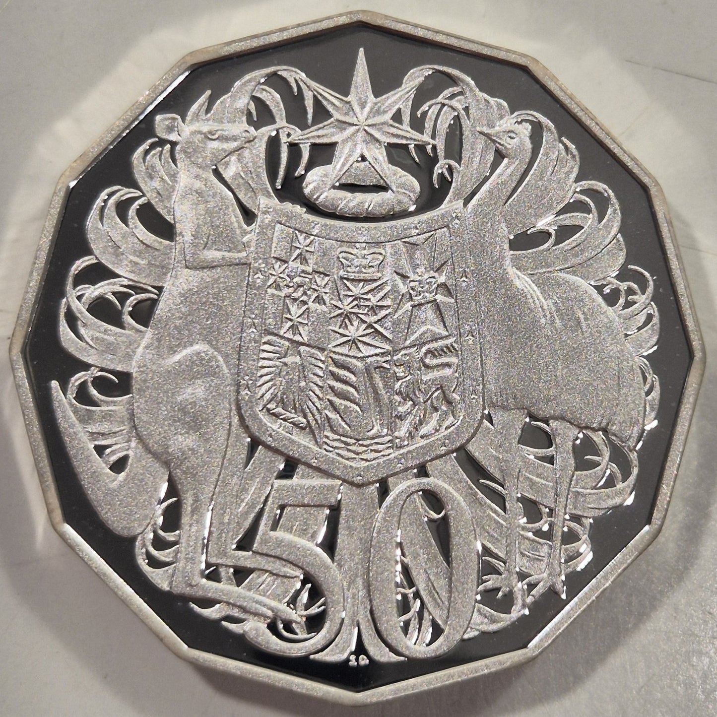 Australia 2010 Fifty Cents 50c Ex Fine Silver Proof Coin Set