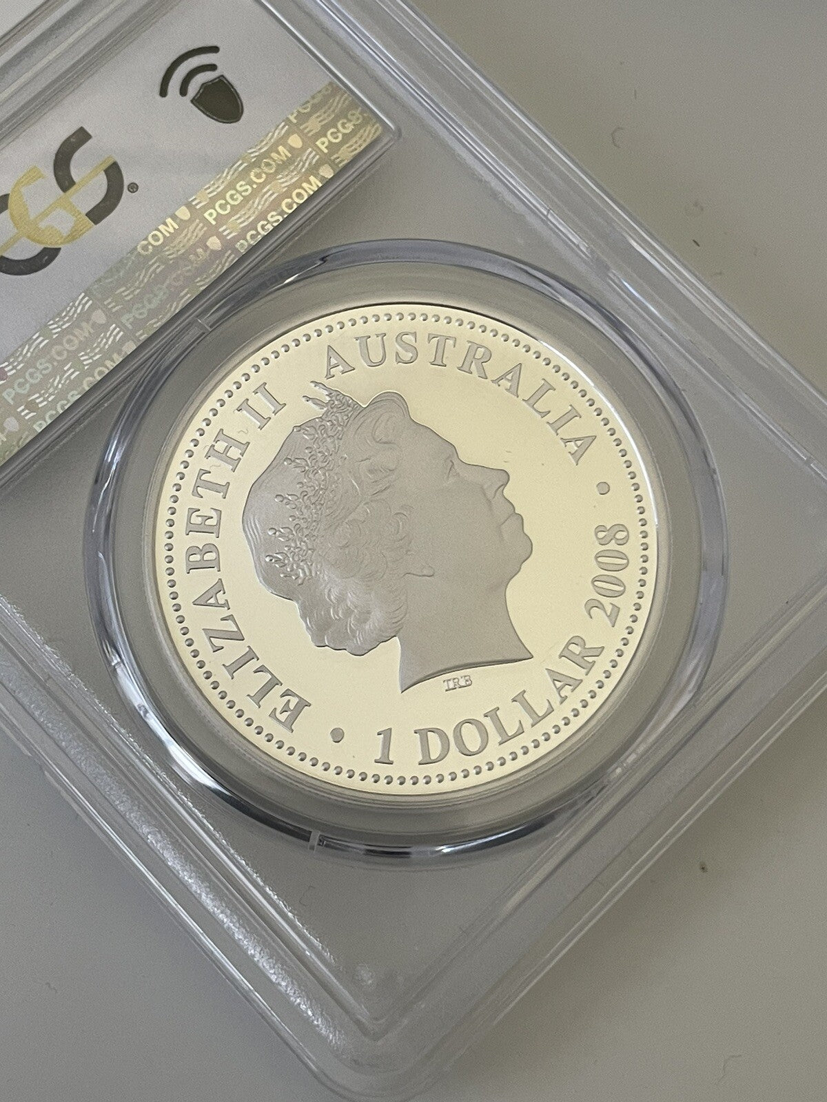 Australia 2008 2009 Year of the Ox 1oz Proof  Lunar Series I PCGS PR70DCAM