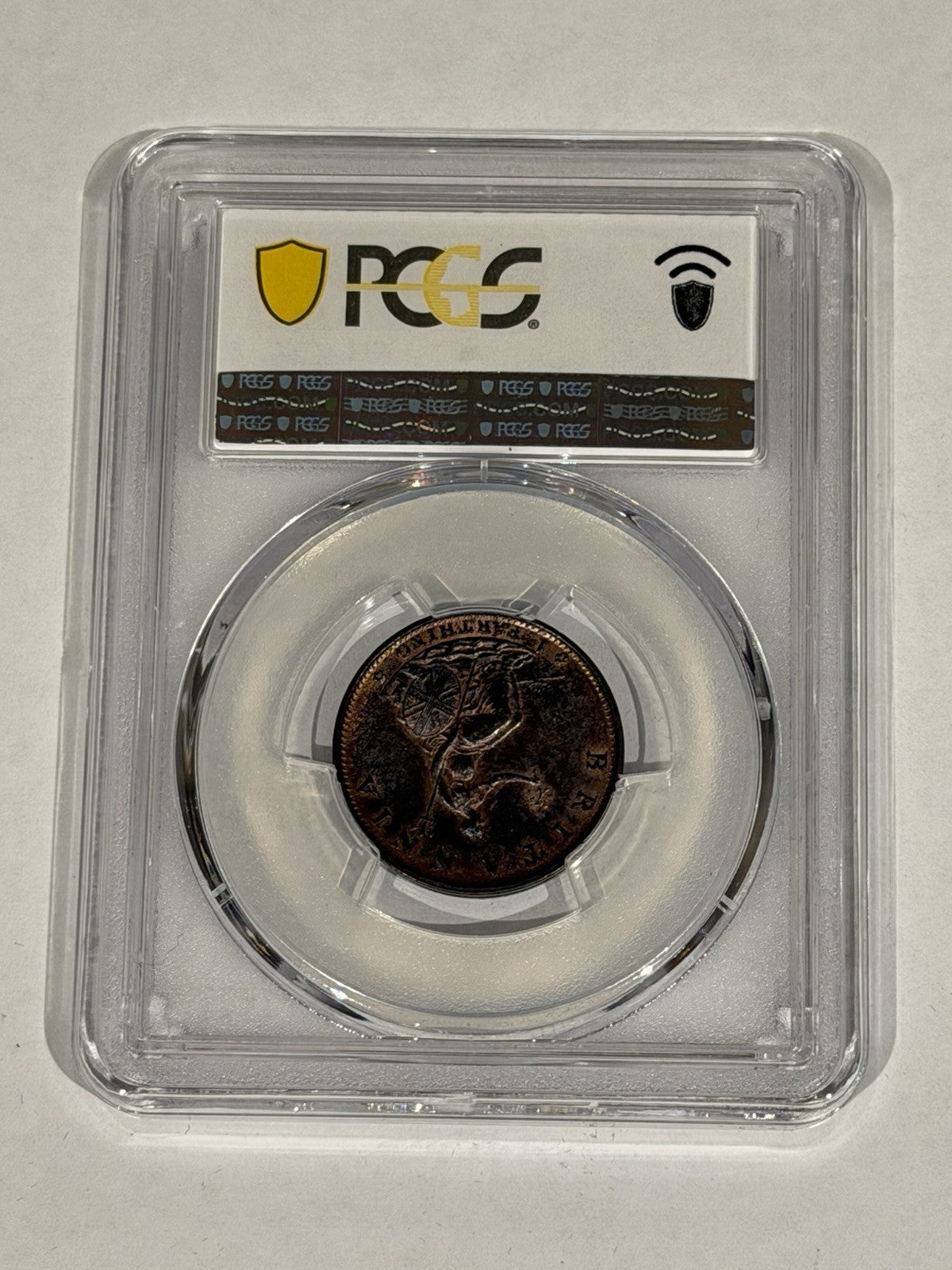 Great Britain 1799 Farthing 1/4d PCGS Graded MS62RB Red Brown UNC Copper Coin