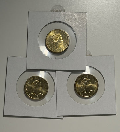 UNC Australia 2024 $2 Elder QEll Memorial Obverse 1952-2022 Creature of the Deep