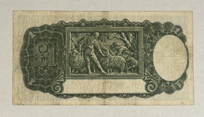 Commonwealth of Australia 1942 £1 One Pound Armitage/McFarlane Paper Banknote VF