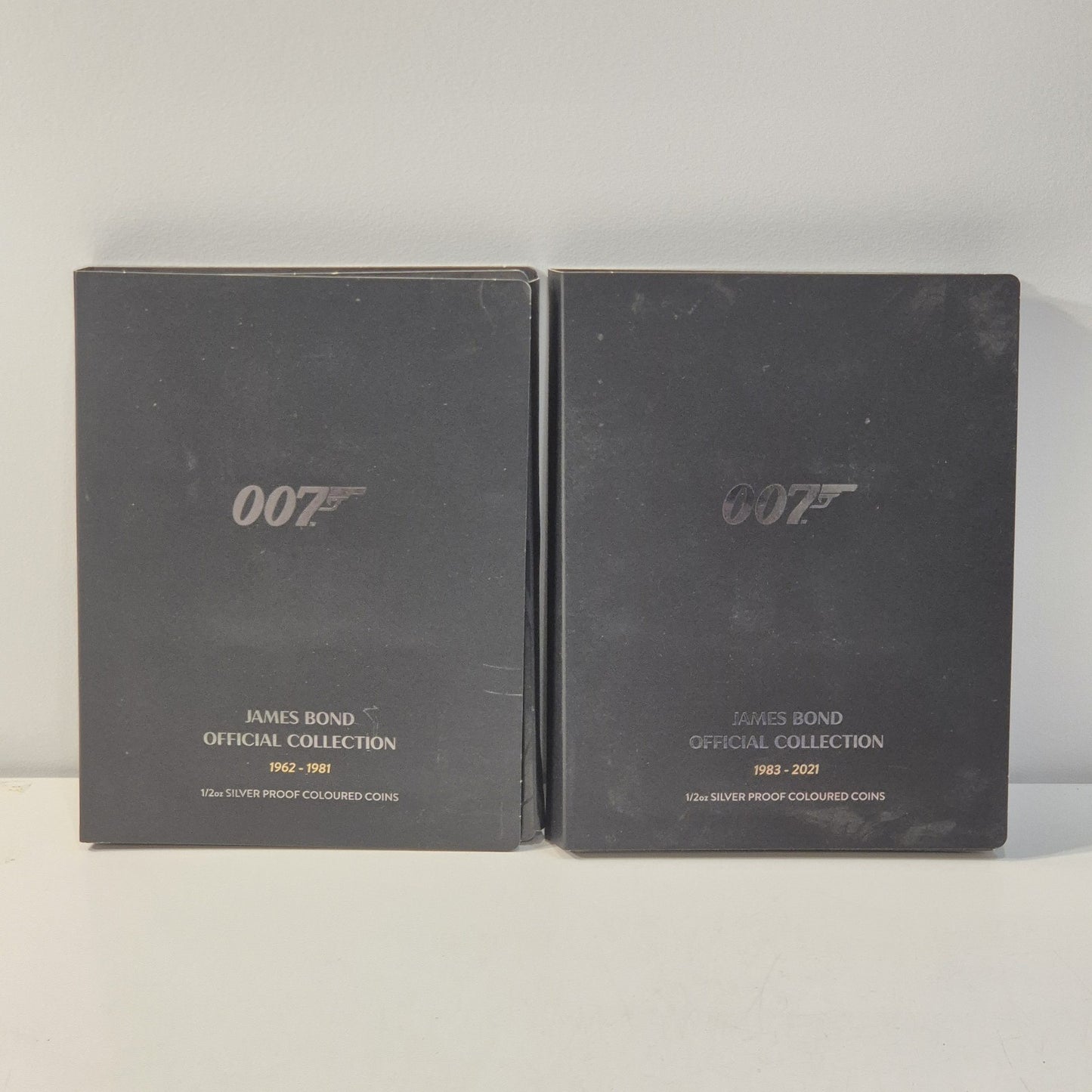 2021 Tuvalu 007 James Bond 26 Coin Collection 0.5g Gold & 1/2oz Silver Proof