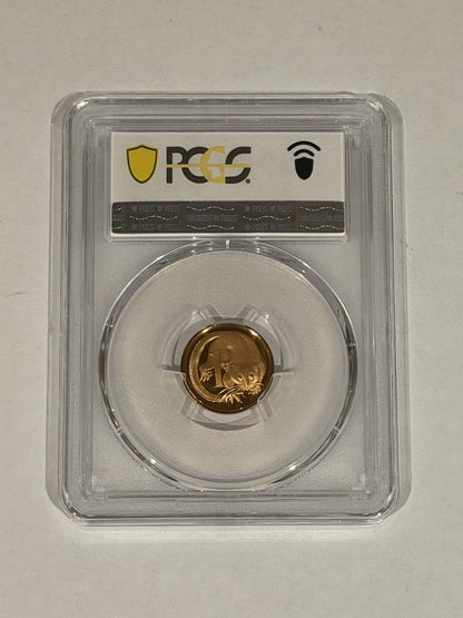 Australia 1966 1c One Cent PCGS Graded PR68DCAM Proof Coin