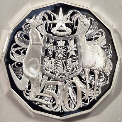 Australia 2021 Fifty Cents 50c Ex Fine Silver Proof Coin Set