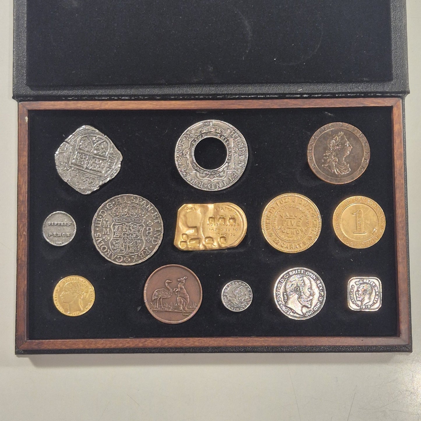 Australian Colonial Coinage 13 Medal Limited Edition Replica Set Downies