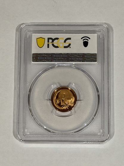 Australia 1966 1c One Cent PCGS Graded PR68DCAM Proof Coin