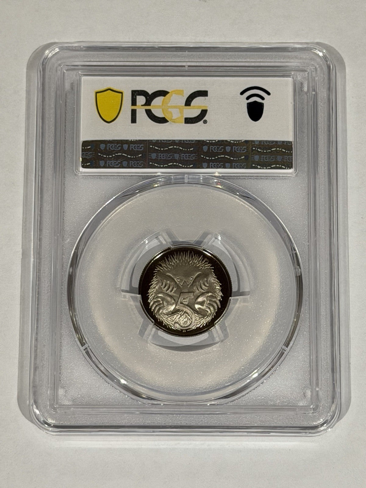 Australia 1966 5c Five Cents PCGS Graded PR69DCAM Proof Coin