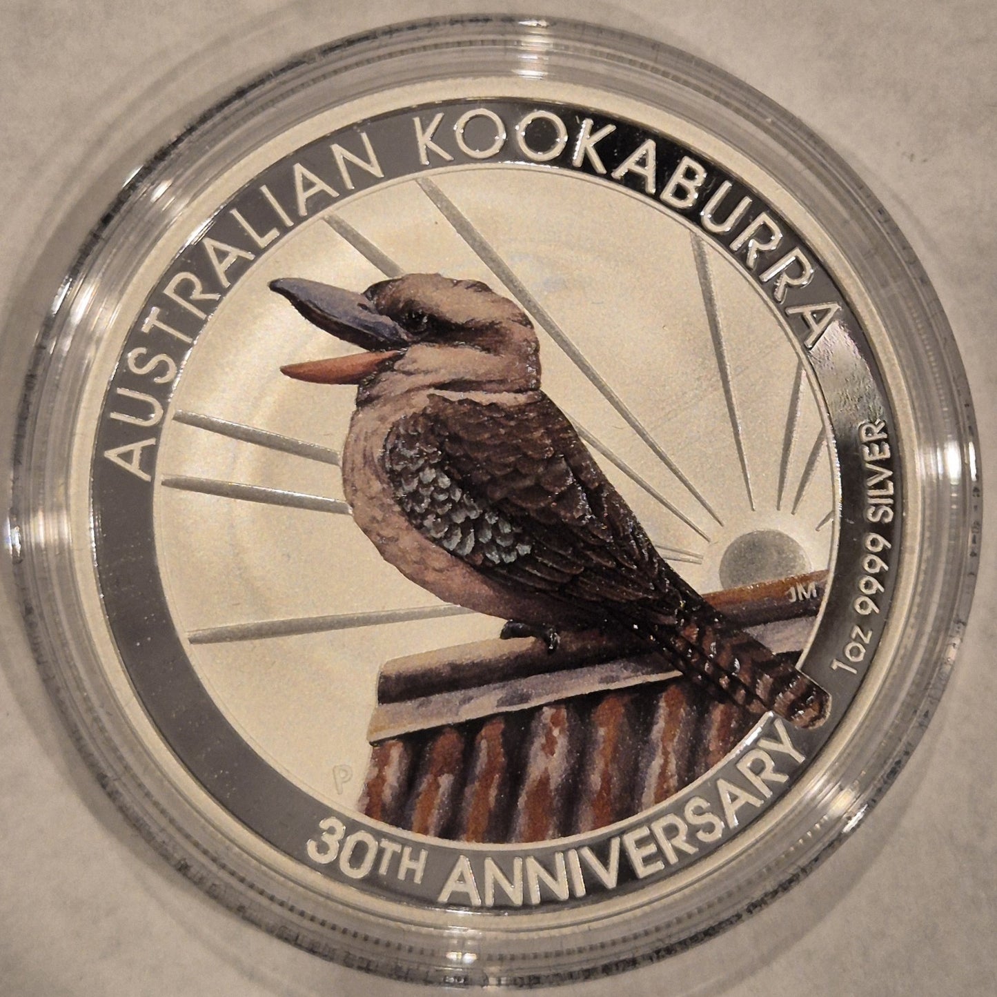 Australia 2020 Kookaburra WMF Special Edition 1oz Silver Coloured Coin RARE