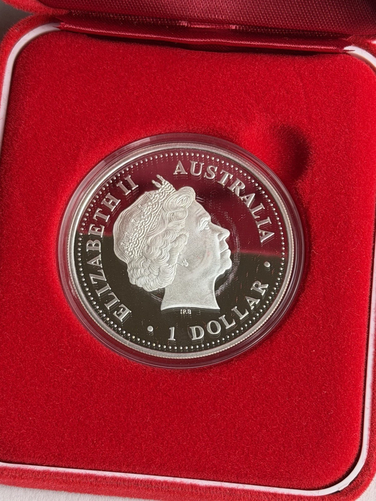 1999 Australia Perth Mint Lunar Rabbit 1oz $1 Series I Silver Proof Coin