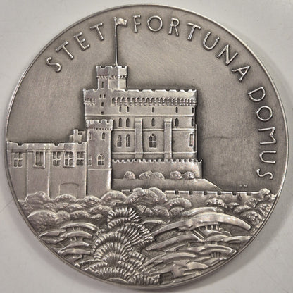UK 1935 George V Specimen 57mm Silver Jubilee Medal In Official Royal Mint Case