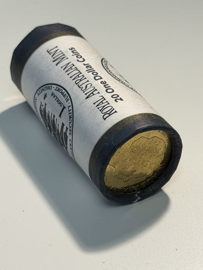 Australia 2009 $1 One Dollar Age Pension RAM Roll Heads/Heads HH 20x Coins