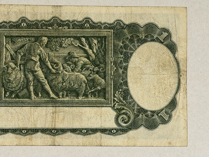 Commonwealth of Australia 1942 £1 One Pound Armitage/McFarlane Paper Banknote VF