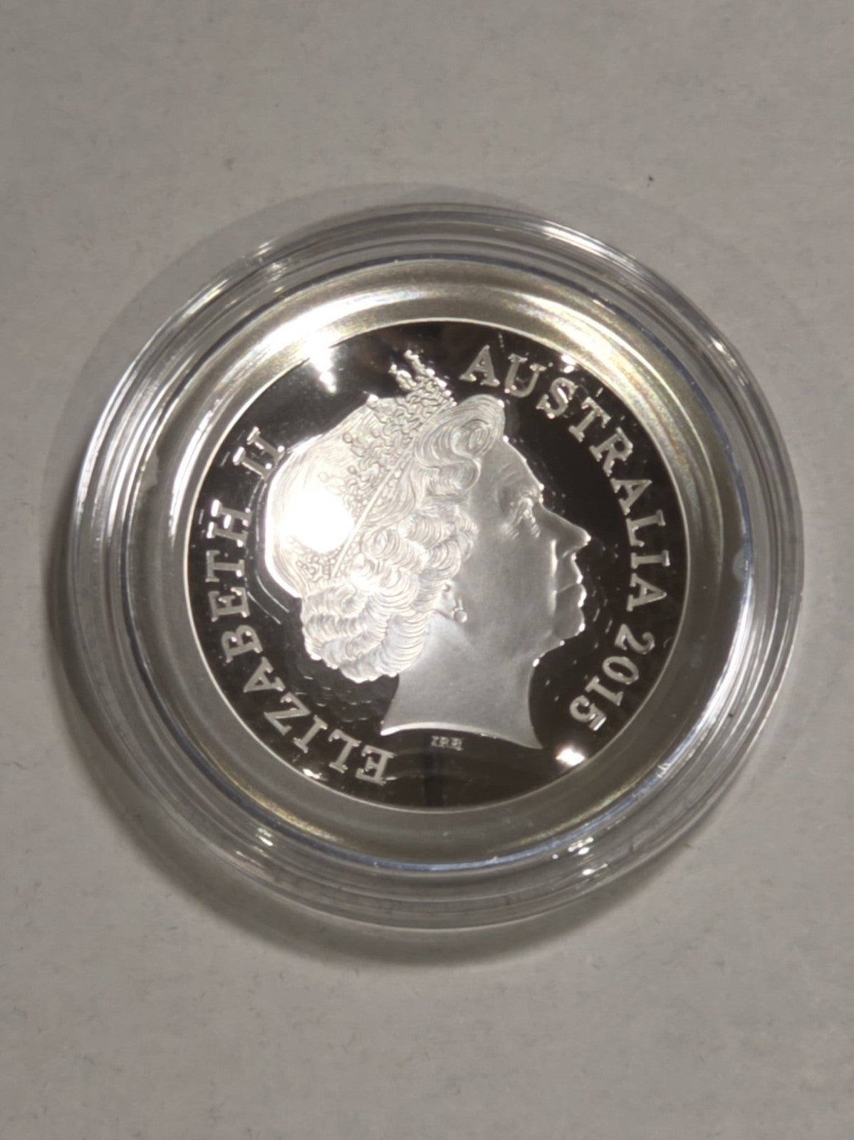 Australia 2015 $5 Netball World Cup Domed Shaped 1oz 999 Silver Proof Coin