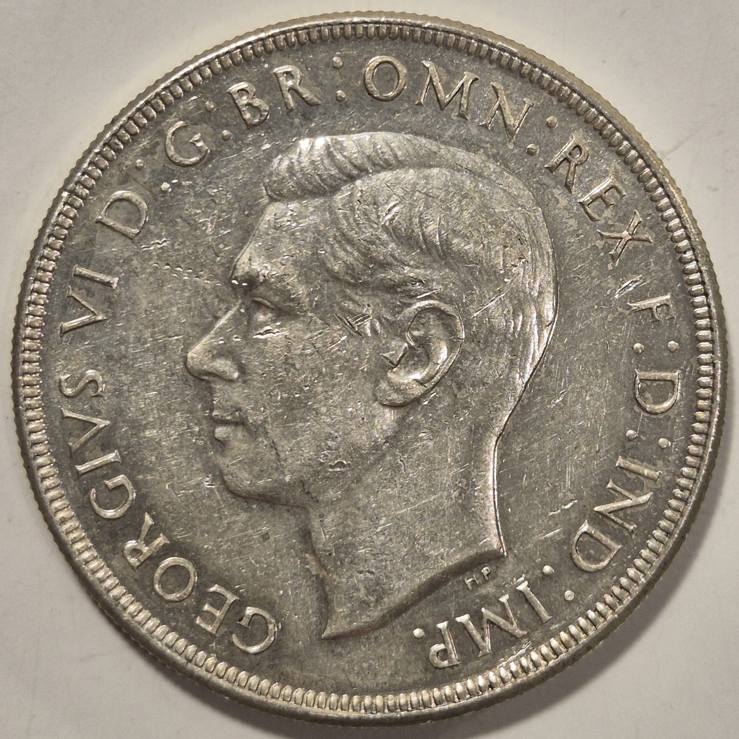 1938 Australia Crown 5/- Five Shillings Silver Coin Trustee Savings Bank Cased