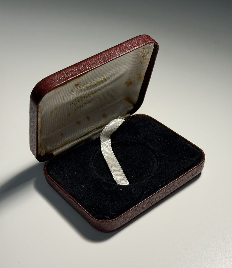 Australia 1967 Proof Pattern Swan Dollar Case Only (No Coin)